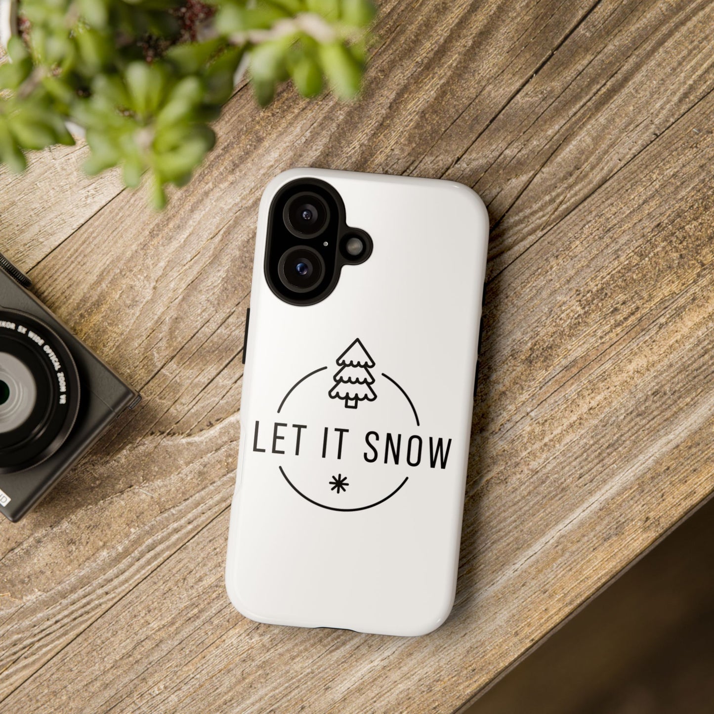 Let is Snow Durable Phone Case