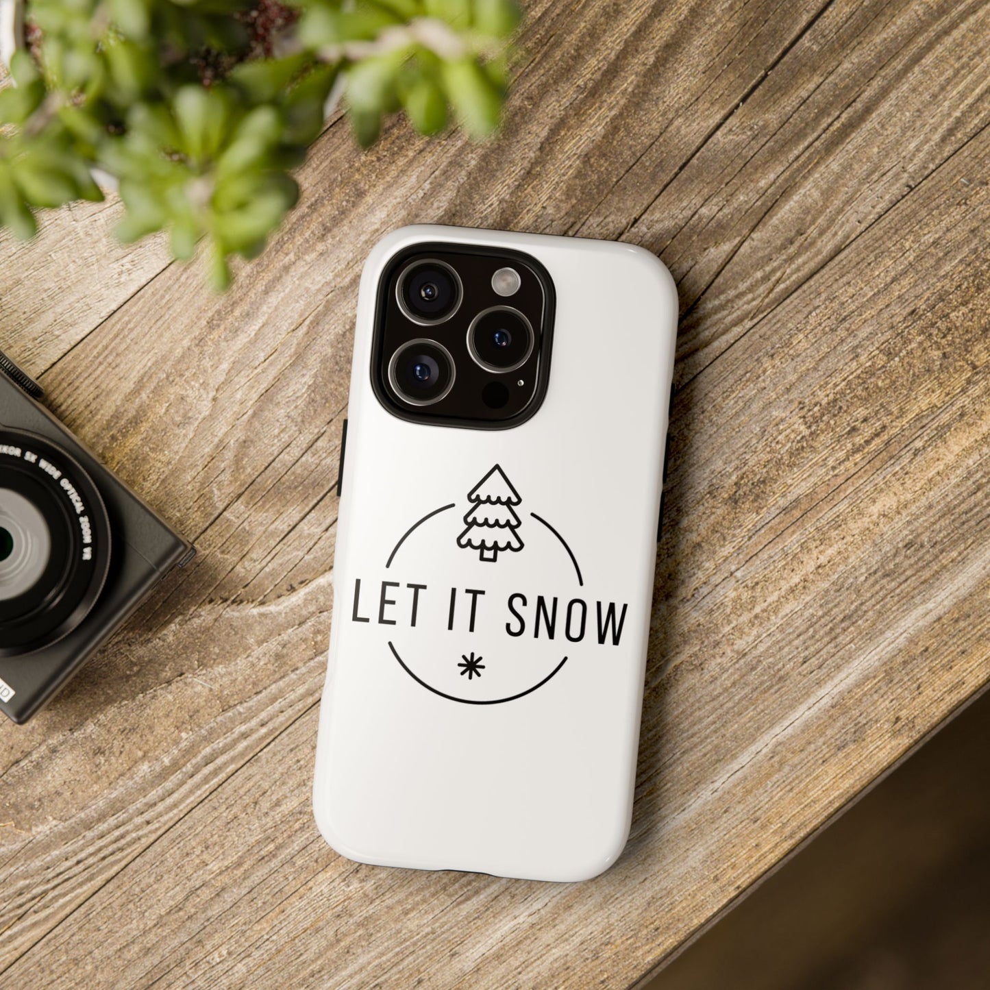 Let is Snow Durable Phone Case