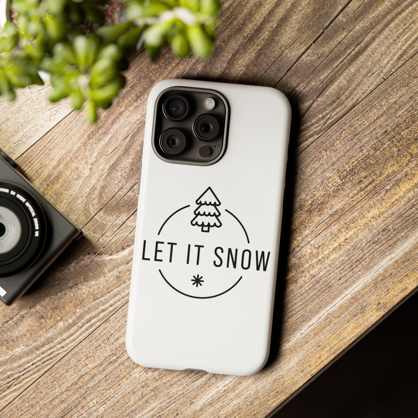 Let is Snow Durable Phone Case