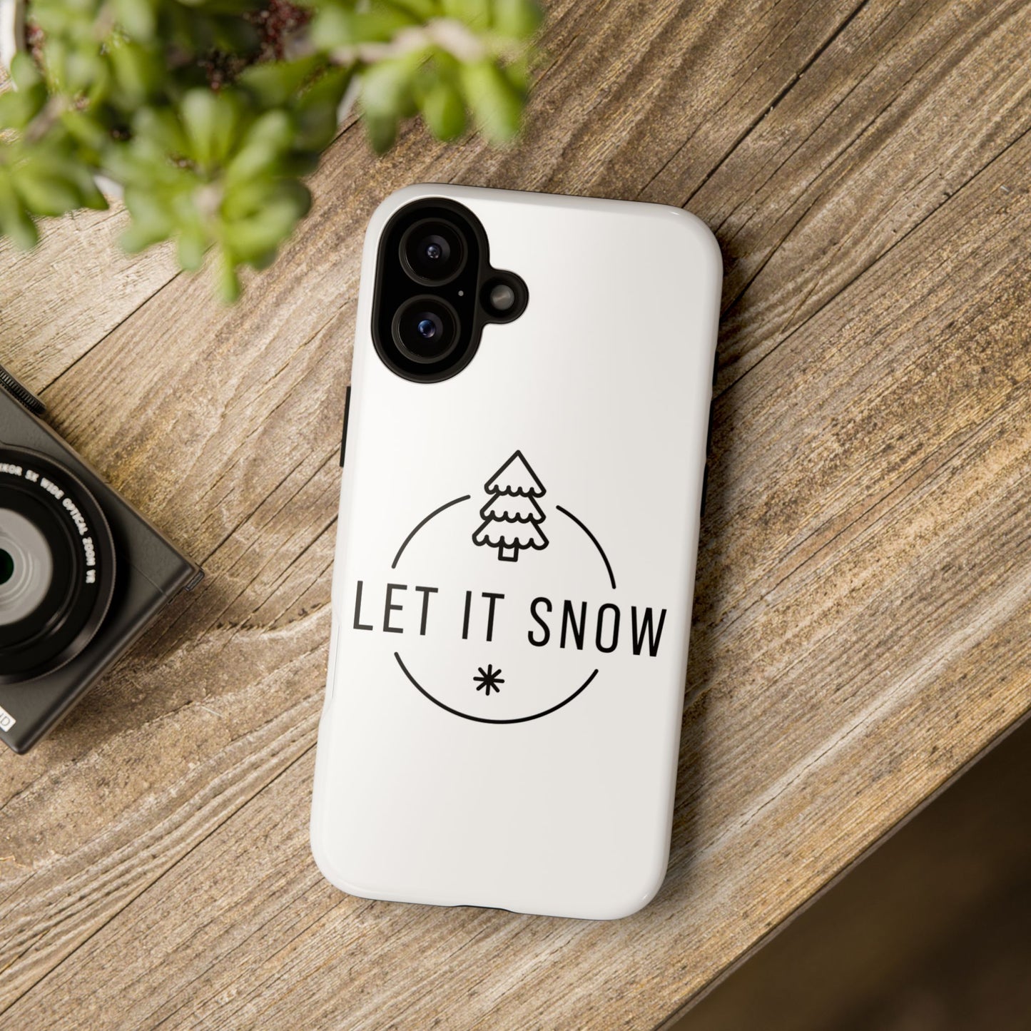 Let is Snow Durable Phone Case