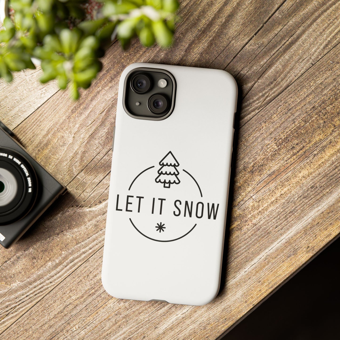 Let is Snow Durable Phone Case