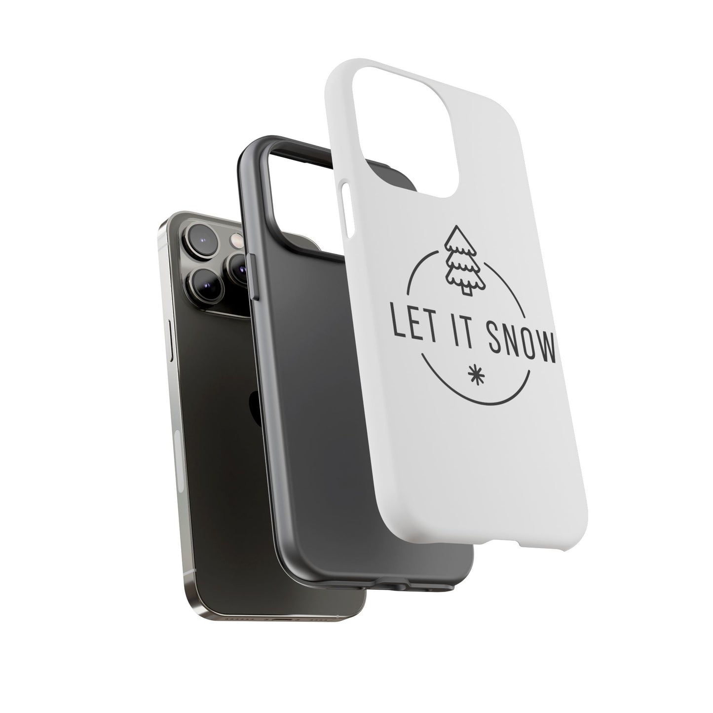 Let is Snow Durable Phone Case