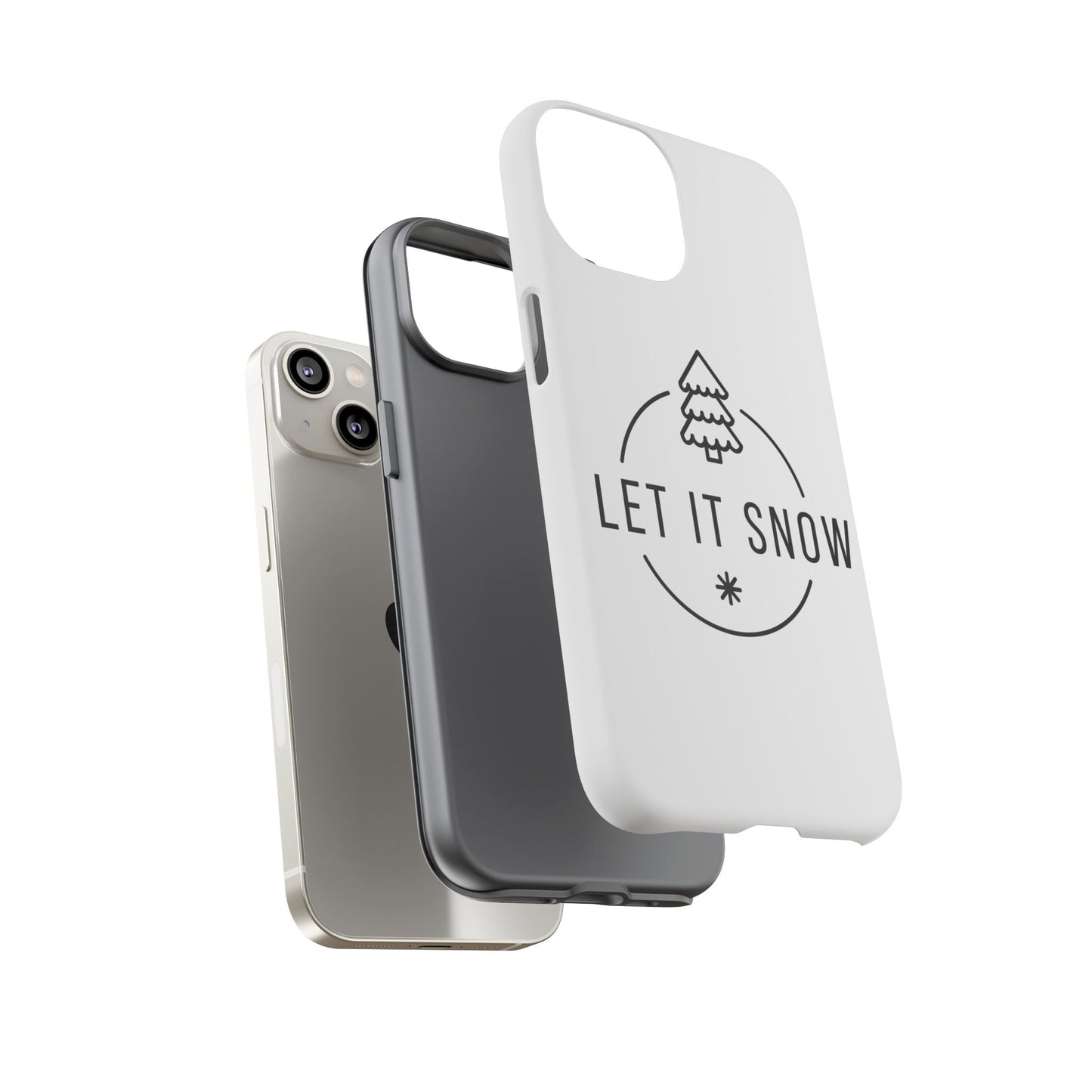 Let is Snow Durable Phone Case