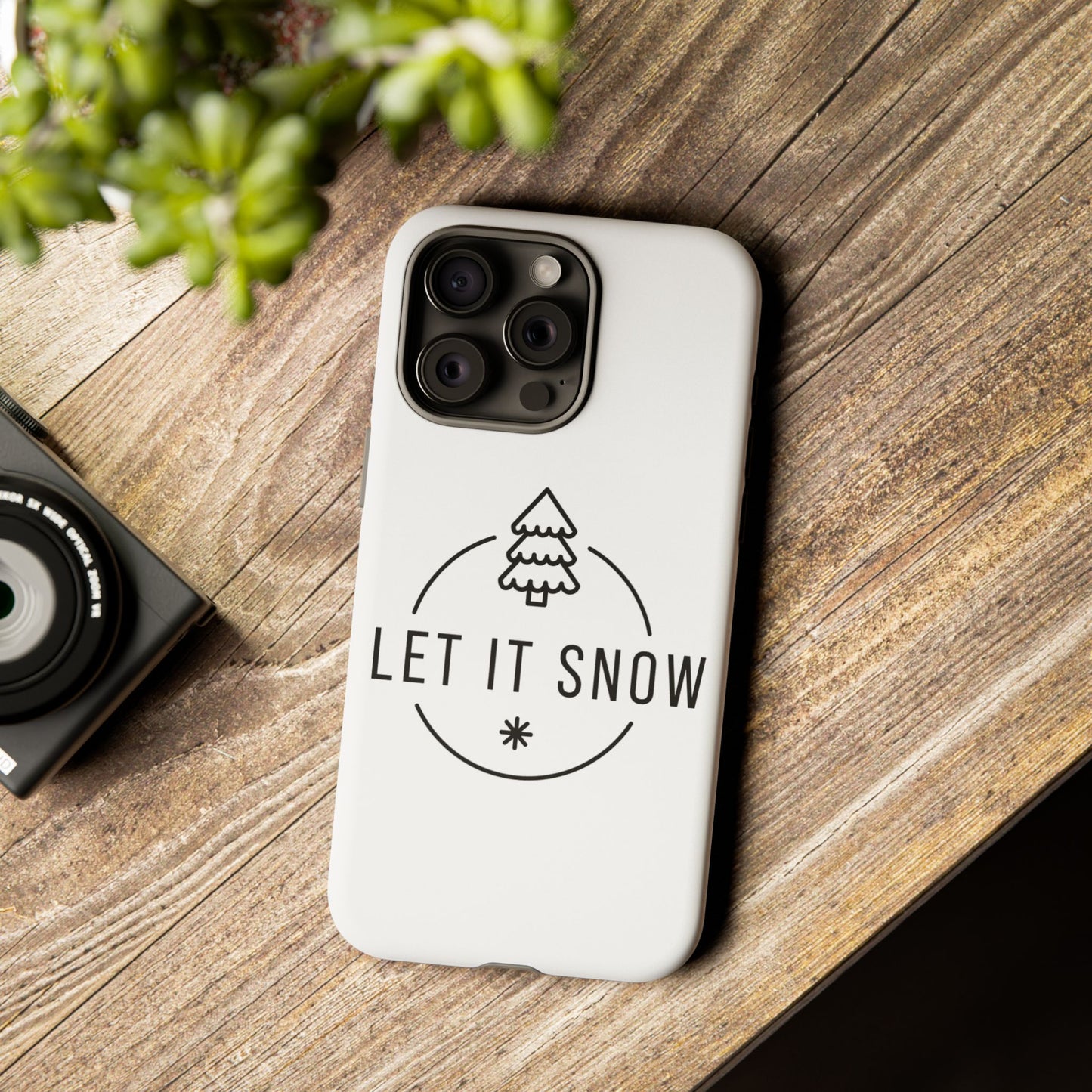 Let is Snow Durable Phone Case