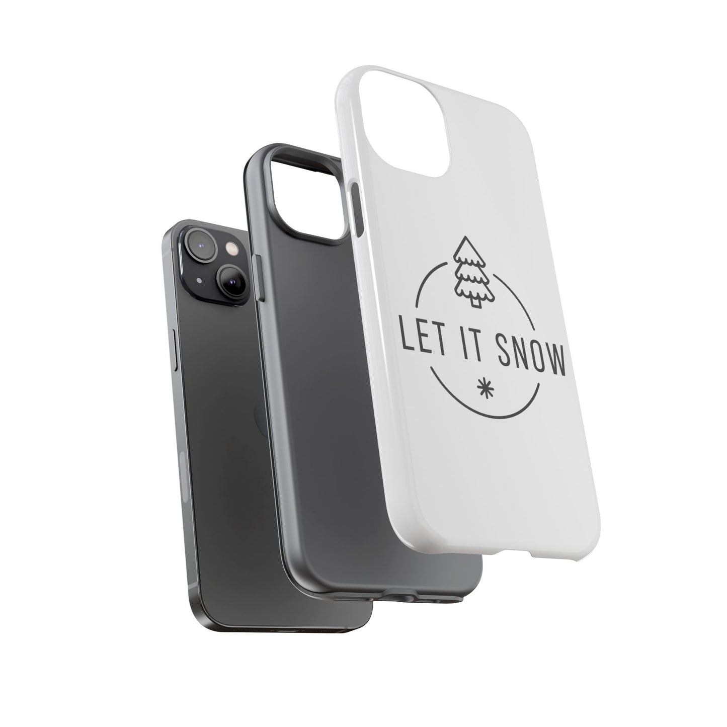 Let is Snow Durable Phone Case